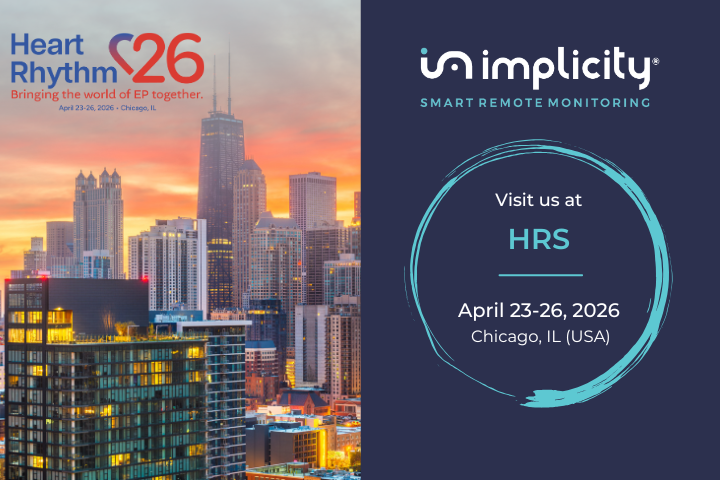 Experience the Pulse of Innovation with Implicity at HRS 2026 in Chicago, IL