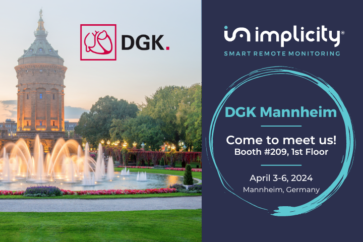 Implicity Exhibiting at the DGK 90th Annual Conference in Mannheim, Germany