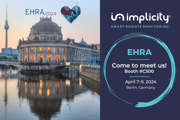 Join Implicity at EHRA in Berlin, Germany April 7-9