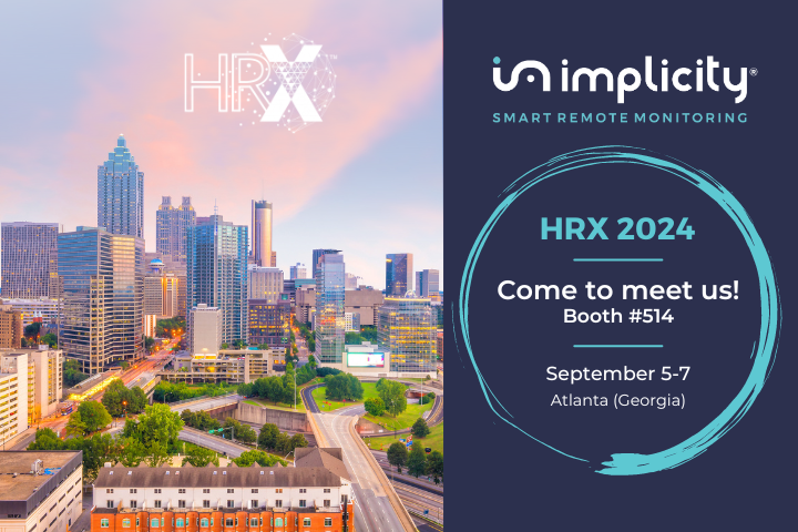 Implicity to Showcase at HRX in Atlanta, September 5-7